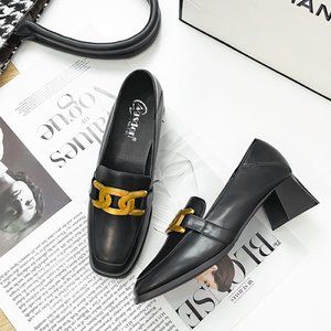 Women's black high heels